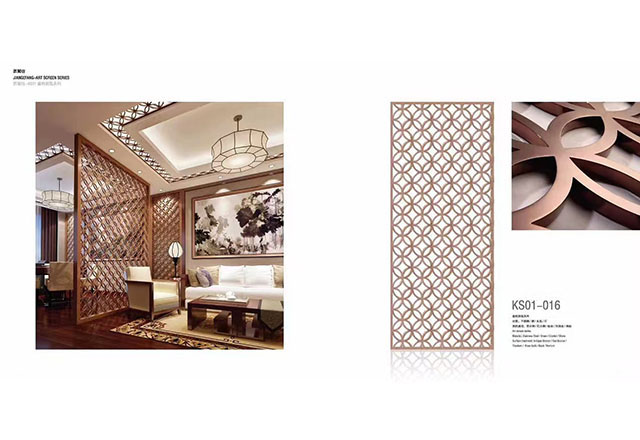 304 New Design Metall Edelstahl Trennwand für Restaurant Wohnzimmer Dekoration