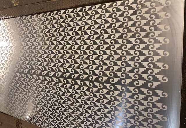Special Technology Etched Stainless Steel Inox 304 201 Decorative For Interior Decoration